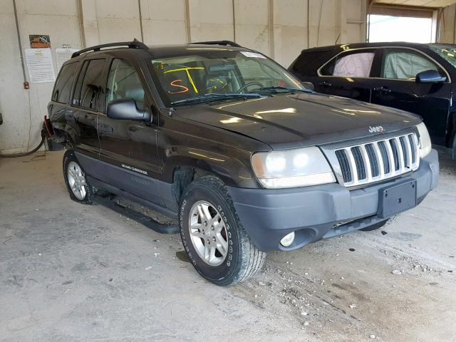 1J4GX48S04C375814 - 2004 JEEP GRAND CHER BROWN photo 1