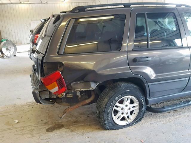 1J4GX48S04C375814 - 2004 JEEP GRAND CHER BROWN photo 9