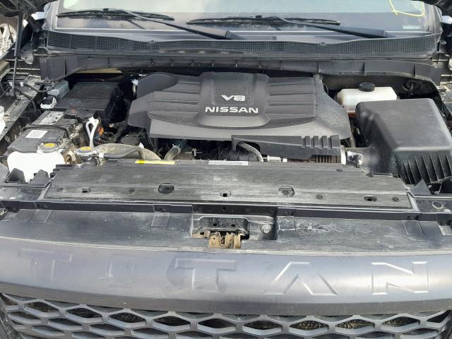 1N6AA1EJ5JN542110 - 2018 NISSAN TITAN S BLACK photo 7