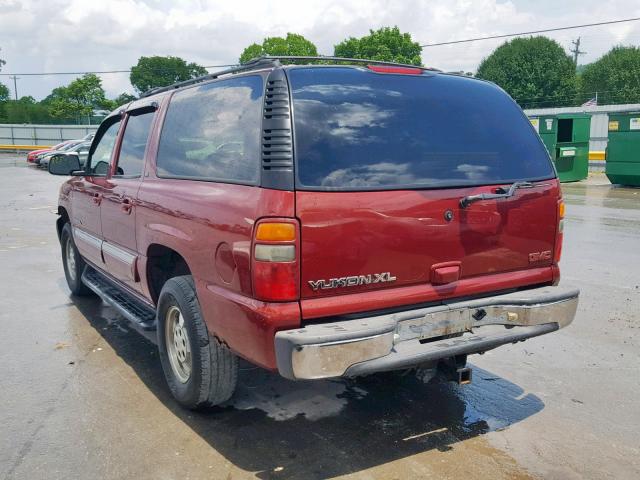 1GKFK16Z72J308025 - 2002 GMC YUKON XL K RED photo 3