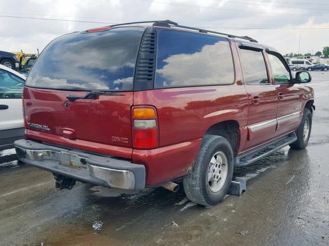 1GKFK16Z72J308025 - 2002 GMC YUKON XL K RED photo 4