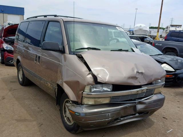 1GNDM19W4YB207517 - 2000 CHEVROLET ASTRO GOLD photo 1