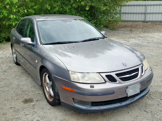 YS3FH41U761013402 - 2006 SAAB 9-3 AERO GRAY photo 1