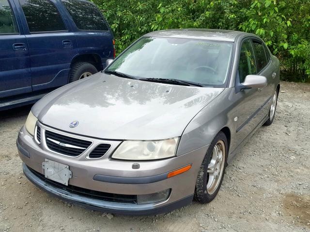 YS3FH41U761013402 - 2006 SAAB 9-3 AERO GRAY photo 2