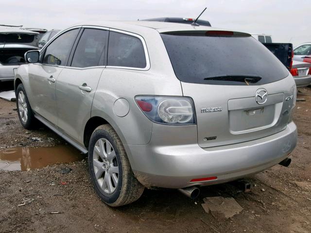 JM3ER29L780199345 - 2008 MAZDA CX-7 SILVER photo 3