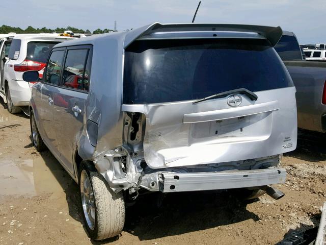 JTLKE50E081014560 - 2008 TOYOTA SCION XB 银色 照片 3