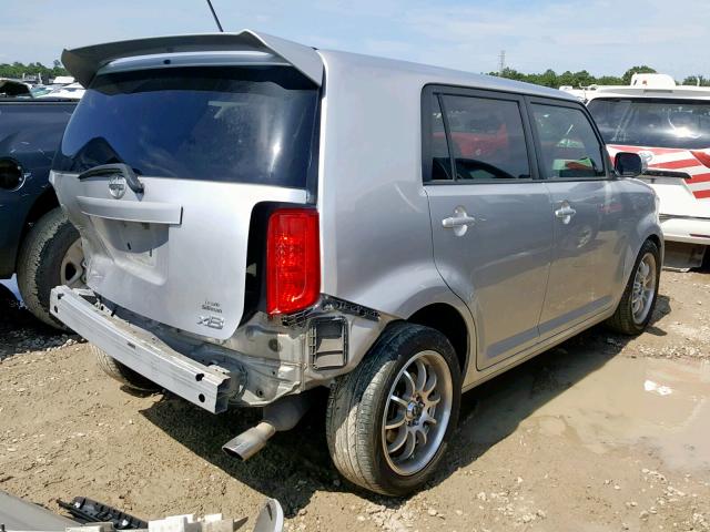 JTLKE50E081014560 - 2008 TOYOTA SCION XB 银色 照片 4