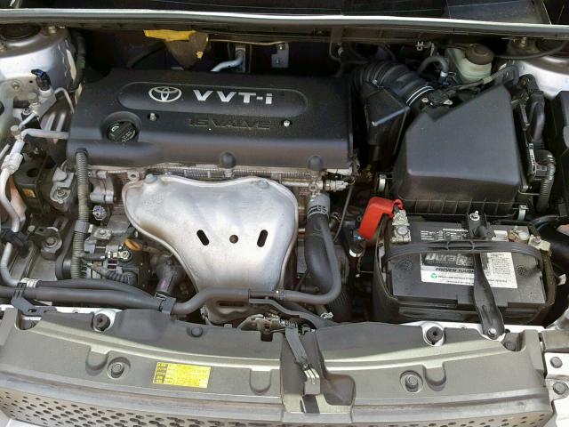 JTLKE50E081014560 - 2008 TOYOTA SCION XB 银色 照片 7