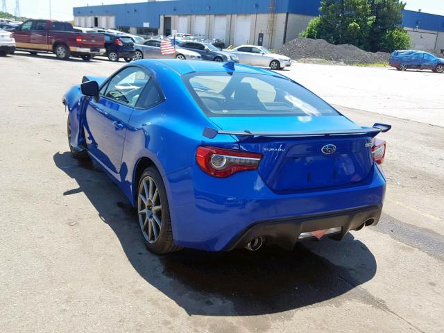 JF1ZCAC18J9603533 - 2018 SUBARU BRZ 2.0 LI BLUE photo 3