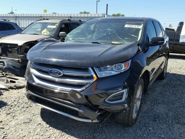 2FMPK3K94GBB05893 - 2016 FORD EDGE TITAN BLACK photo 2