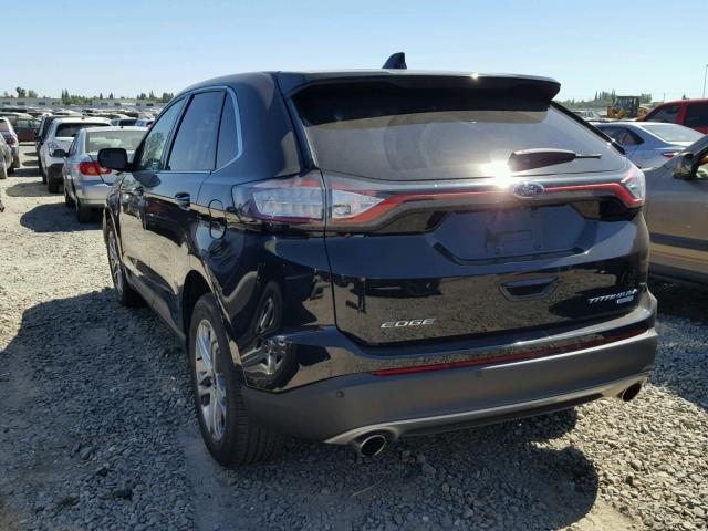 2FMPK3K94GBB05893 - 2016 FORD EDGE TITAN BLACK photo 3