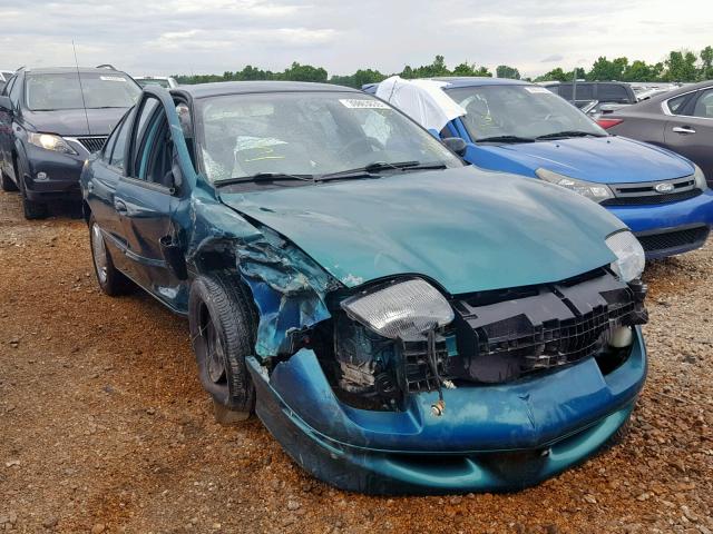 3G2JB5241WS834439 - 1998 PONTIAC SUNFIRE SE GREEN photo 1