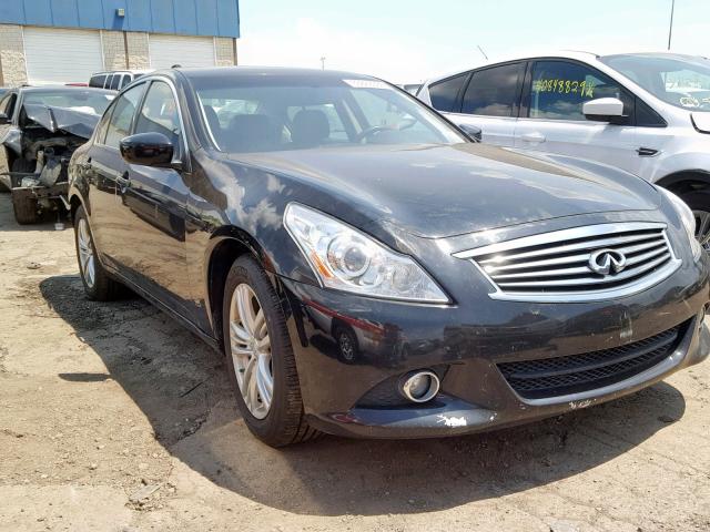 JN1CV6AR5DM354337 - 2013 INFINITI G37 BLACK photo 1