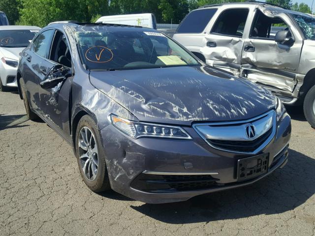 19UUB1F57HA007068 - 2017 ACURA TLX TECH GRAY photo 1