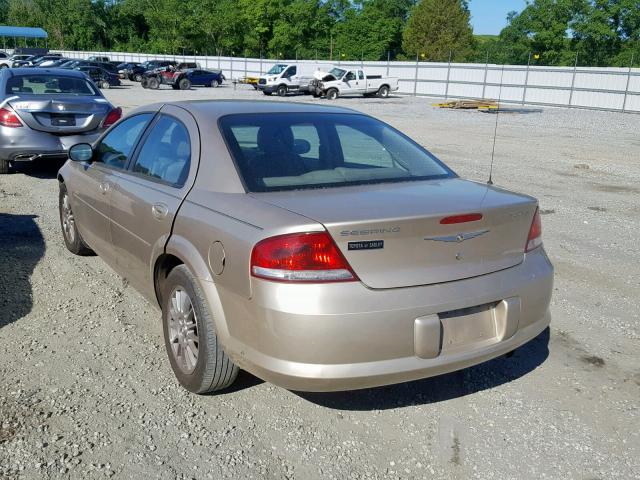 1C3AL56R95N542274 - 2005 CHRYSLER SEBRING TO GOLD photo 3