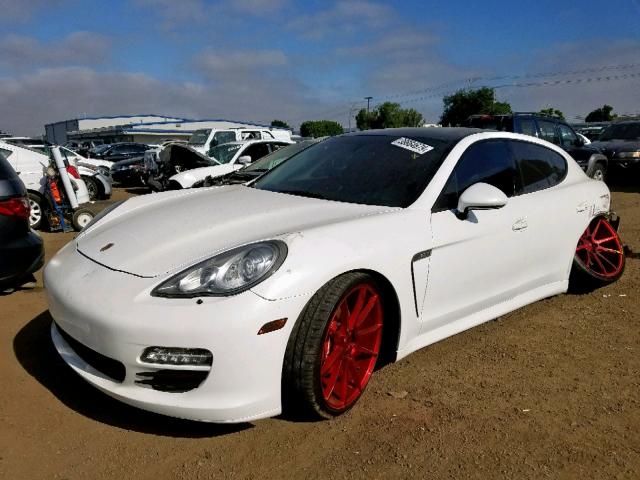 WP0AB2A74AL062071 - 2010 PORSCHE PANAMERA S WHITE photo 2