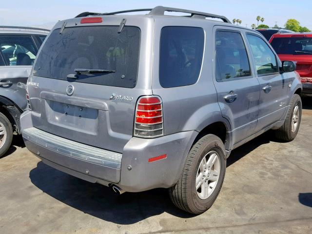 4M2CU39H87KJ17975 - 2007 MERCURY MARINER HE SILVER photo 4