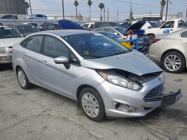 3FADP4AJ4EM171789 - 2014 FORD FIESTA S SILVER photo 1