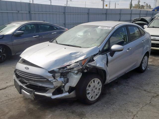 3FADP4AJ4EM171789 - 2014 FORD FIESTA S SILVER photo 2