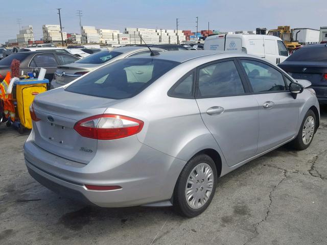 3FADP4AJ4EM171789 - 2014 FORD FIESTA S SILVER photo 4