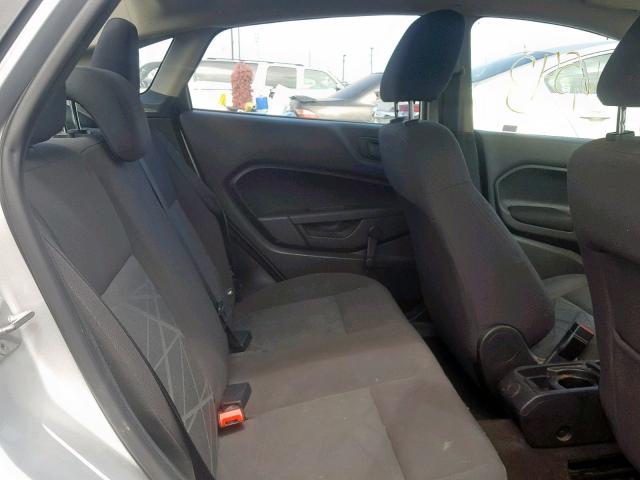 3FADP4AJ4EM171789 - 2014 FORD FIESTA S SILVER photo 6