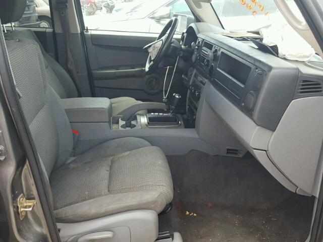 1J8HH48K67C561409 - 2007 JEEP COMMANDER Boz foto 5