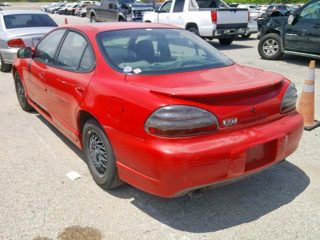 1G2WP52K82F142991 - 2002 PONTIAC GRAND PRIX RED photo 3