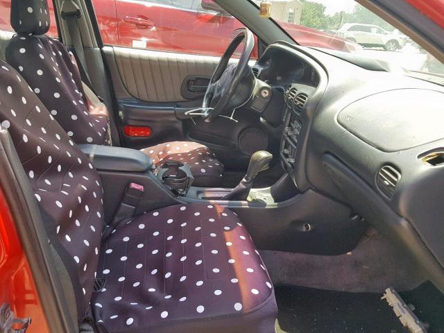 1G2WP52K82F142991 - 2002 PONTIAC GRAND PRIX RED photo 5