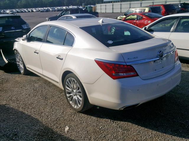 1G4GF5G38EF245557 - 2014 BUICK LACROSSE T WHITE photo 3