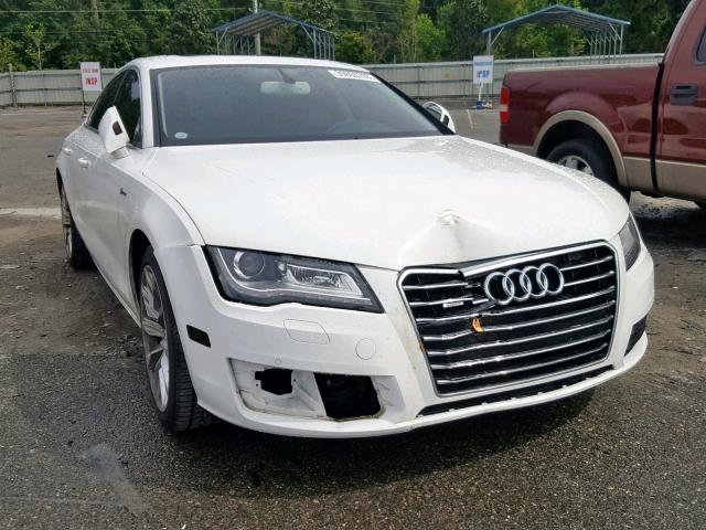 WAUSGAFC6CN001900 - 2012 AUDI A7 PRESTIG WHITE photo 1