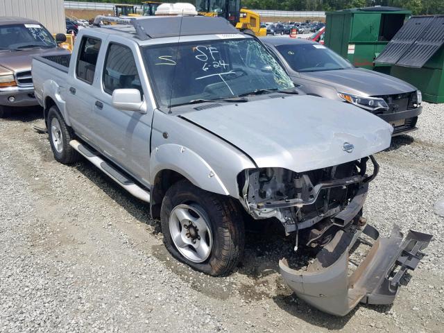 1N6ED27T31C347115 - 2001 NISSAN FRONTIER C SILVER photo 1