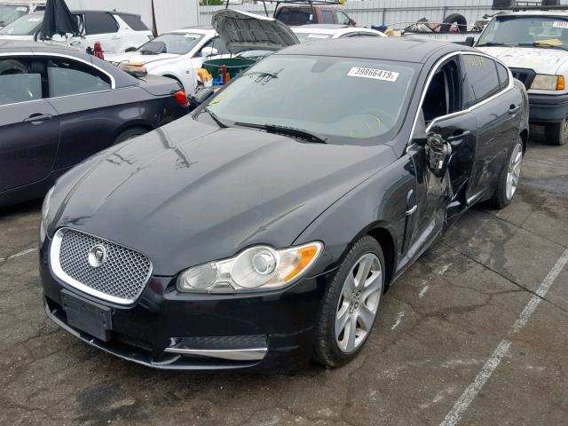 SAJWA0FAXAHR50037 - 2010 JAGUAR XF LUXURY BLACK photo 2