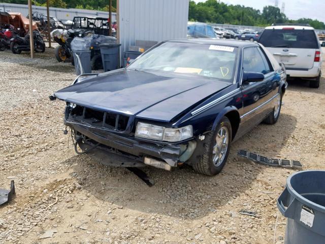 1G6EL12Y0XU602540 - 1999 CADILLAC ELDORADO BLUE photo 2