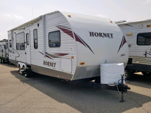 4YDT30R26B7200591 - 2011 KEYSTONE HORNET WHITE photo 1