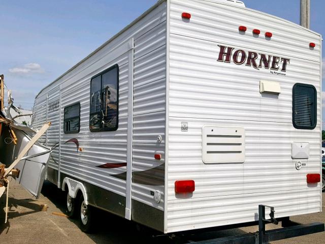 4YDT30R26B7200591 - 2011 KEYSTONE HORNET WHITE photo 3