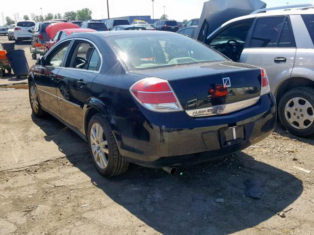 1G8ZS57N67F270898 - 2007 SATURN AURA XE BLACK photo 3