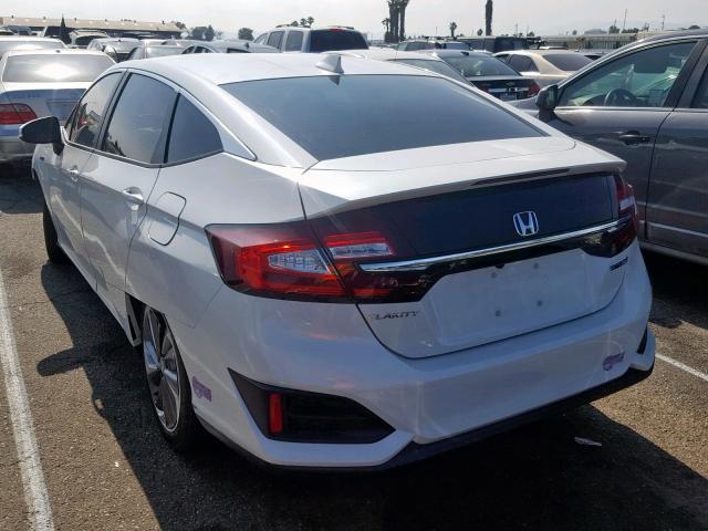 JHMZC5F11JC023927 - 2018 HONDA CLARITY WHITE photo 3