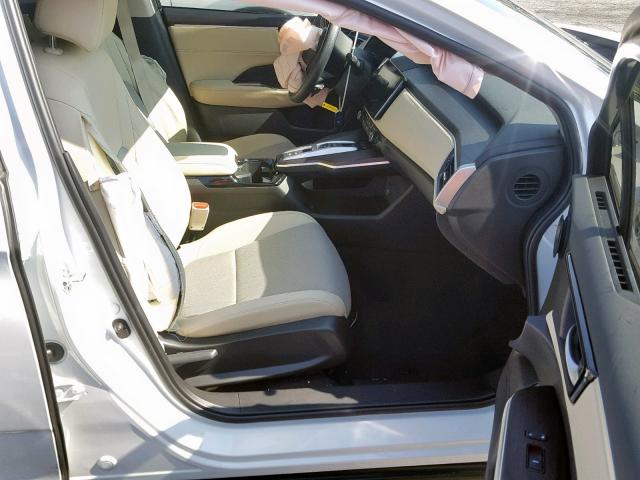 JHMZC5F11JC023927 - 2018 HONDA CLARITY WHITE photo 5