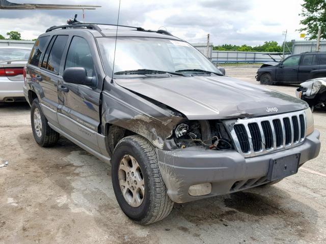 1J4GW58S7XC763488 - 1999 JEEP GRAND CHER GRAY photo 1