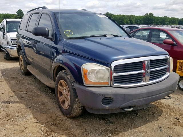 1D4HB38N35F571195 - 2005 DODGE DURANGO ST BLUE photo 1