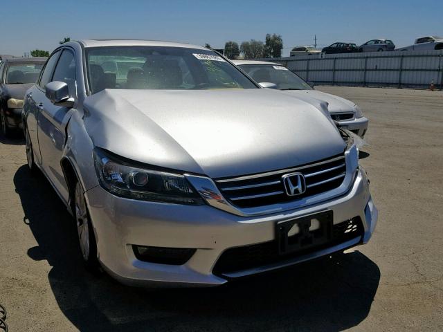 1HGCR2F8XEA028242 - 2014 HONDA ACCORD EXL SILVER photo 1