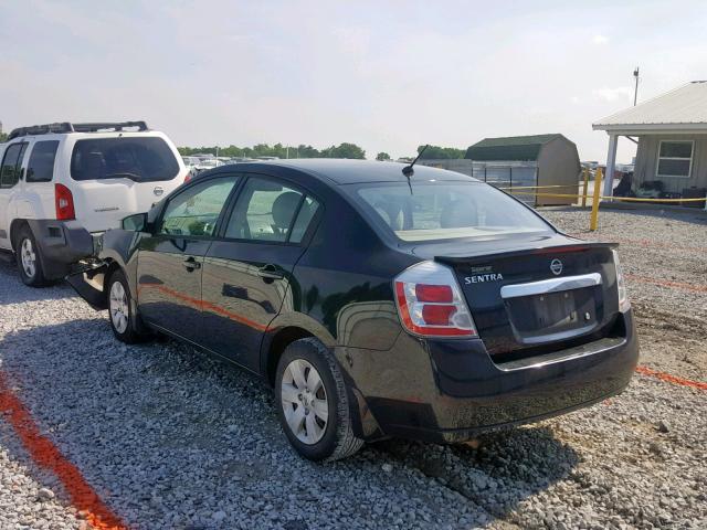 3N1AB6APXBL729077 - 2011 NISSAN SENTRA 2.0 BLACK photo 3