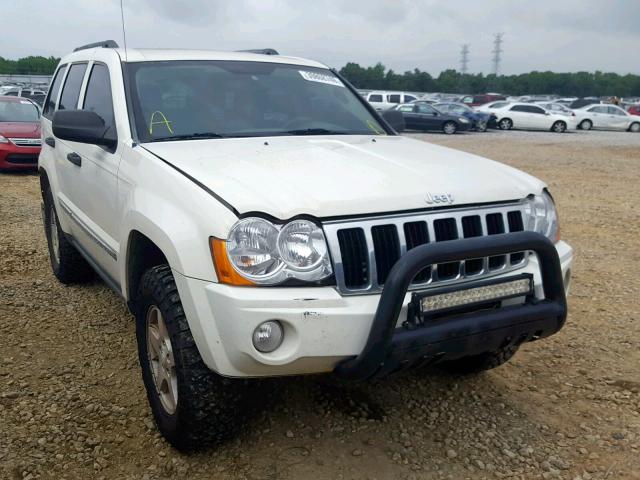 1J4GR48K76C135012 - 2006 JEEP GRAND CHER WHITE photo 1