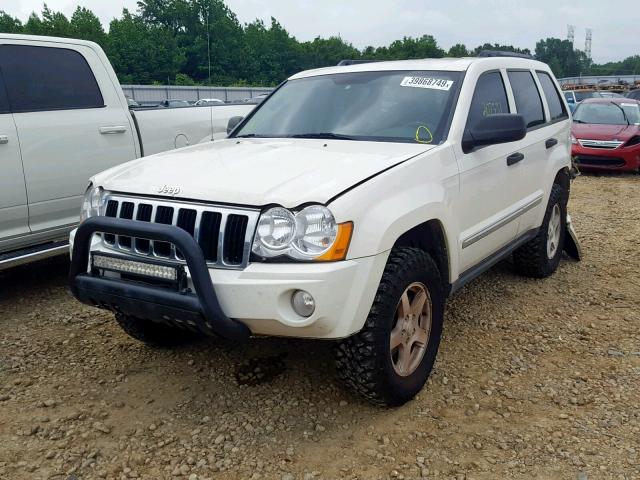 1J4GR48K76C135012 - 2006 JEEP GRAND CHER WHITE photo 2