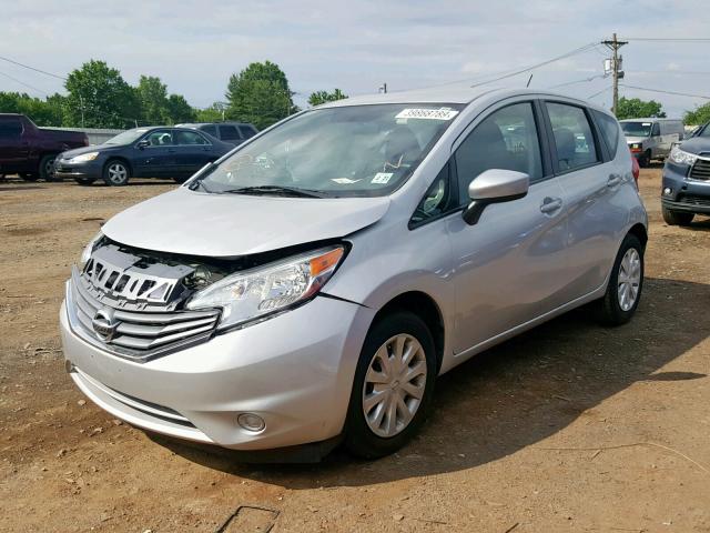 3N1CE2CPXGL405284 - 2016 NISSAN VERSA NOTE SILVER photo 2