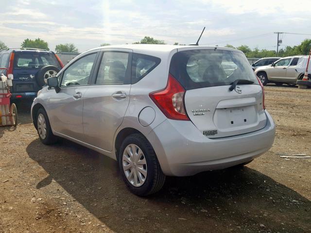 3N1CE2CPXGL405284 - 2016 NISSAN VERSA NOTE SILVER photo 3