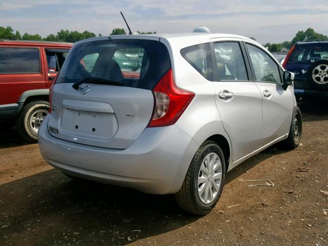 3N1CE2CPXGL405284 - 2016 NISSAN VERSA NOTE SILVER photo 4