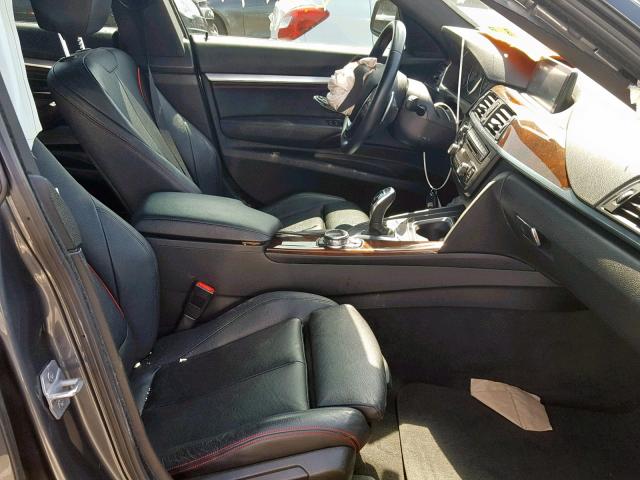 WBA3X5C57FD560030 - 2015 BMW 328 XIGT CHARCOAL photo 5