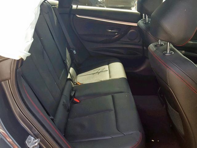 WBA3X5C57FD560030 - 2015 BMW 328 XIGT CHARCOAL photo 6