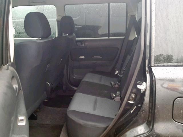 JTLKT324364061169 - 2006 TOYOTA SCION XB BLACK photo 6